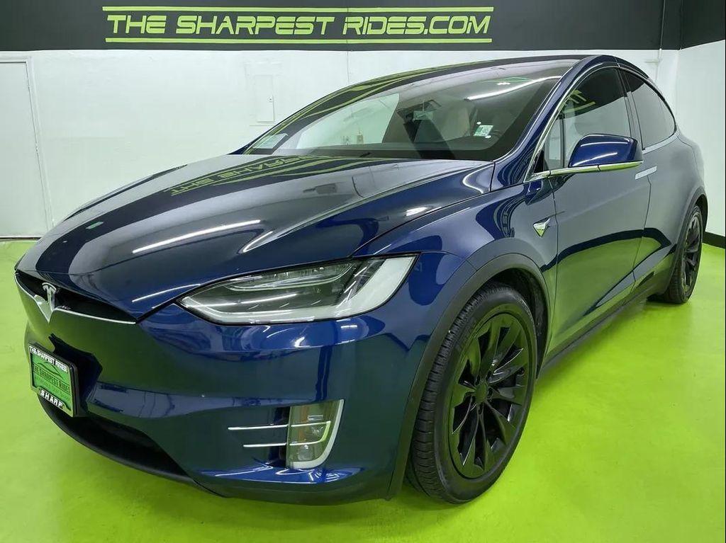 used 2017 Tesla Model X car, priced at $23,988