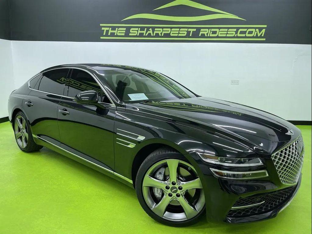 used 2021 Genesis G80 car, priced at $31,988