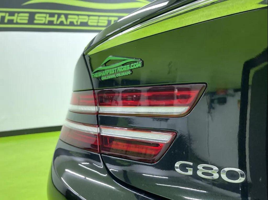 used 2021 Genesis G80 car, priced at $31,988
