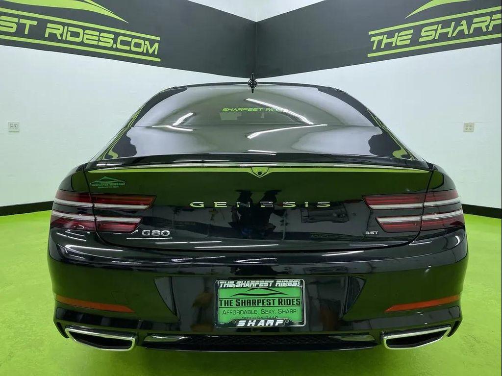 used 2021 Genesis G80 car, priced at $31,988