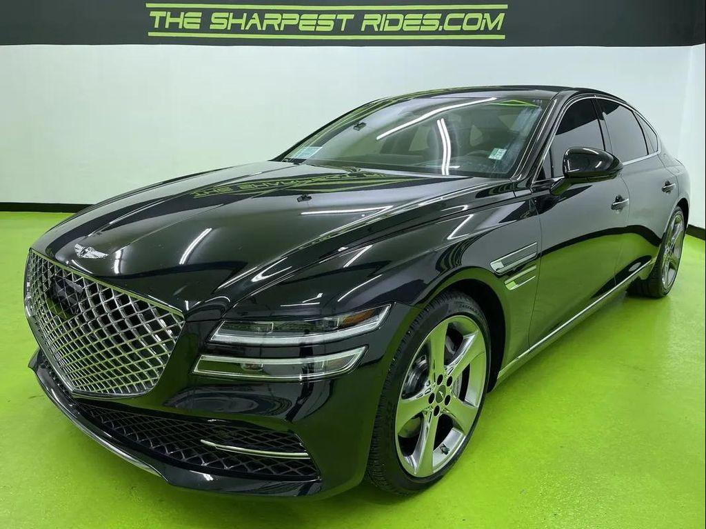 used 2021 Genesis G80 car, priced at $31,988