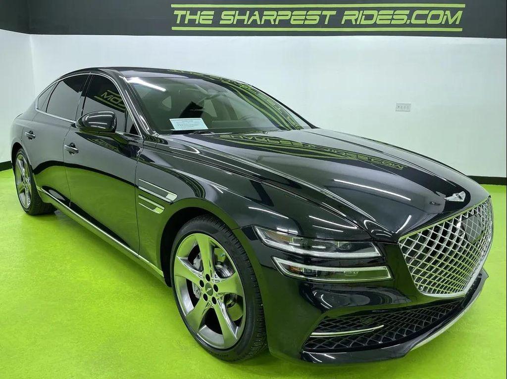 used 2021 Genesis G80 car, priced at $31,988