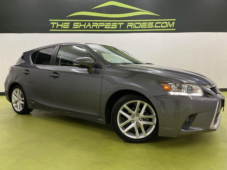 used 2015 Lexus CT 200h car, priced at $19,487