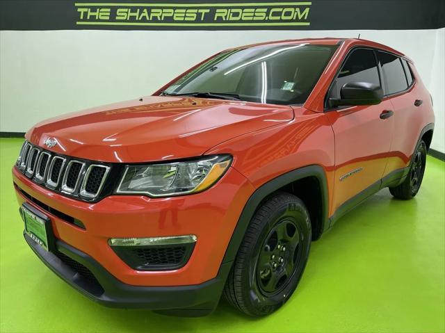 used 2021 Jeep Compass car, priced at $18,988