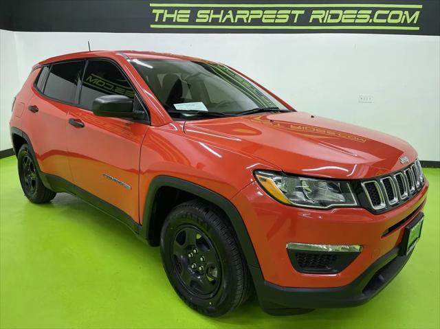 used 2021 Jeep Compass car, priced at $18,988