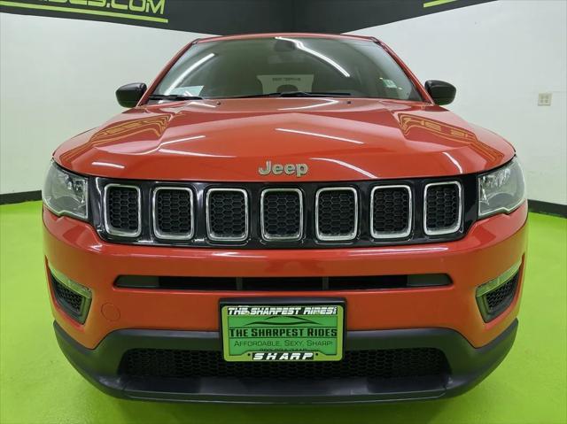 used 2021 Jeep Compass car, priced at $18,988