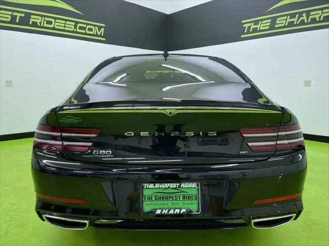 used 2021 Genesis G80 car, priced at $34,988