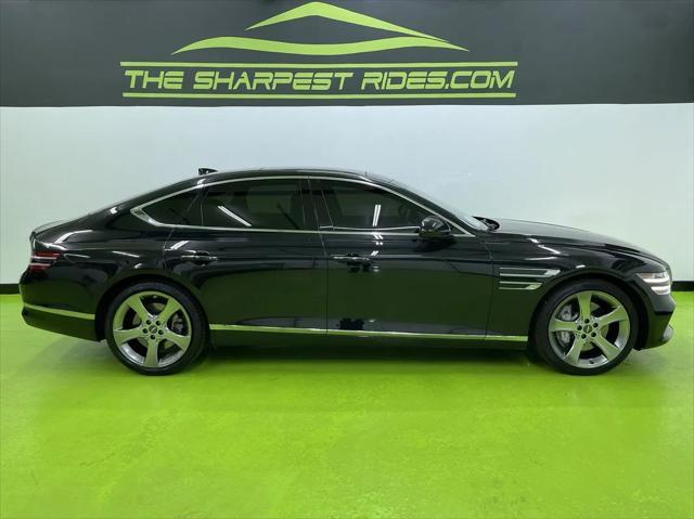 used 2021 Genesis G80 car, priced at $34,988