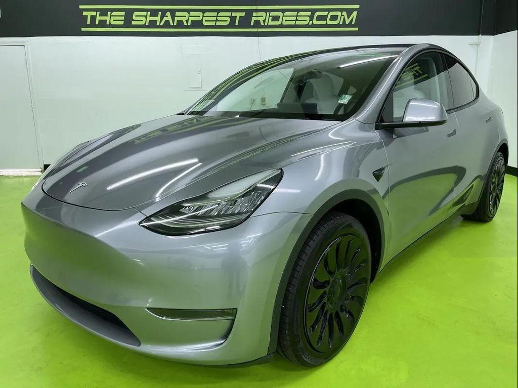 used 2020 Tesla Model Y car, priced at $27,988