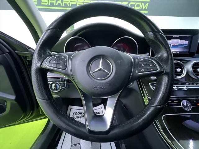 used 2018 Mercedes-Benz C-Class car, priced at $13,988