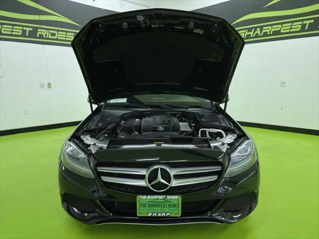 used 2018 Mercedes-Benz C-Class car, priced at $13,988