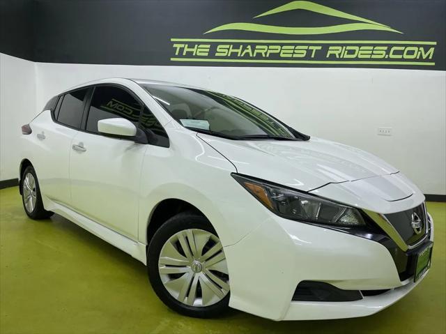 used 2020 Nissan Leaf car, priced at $9,988