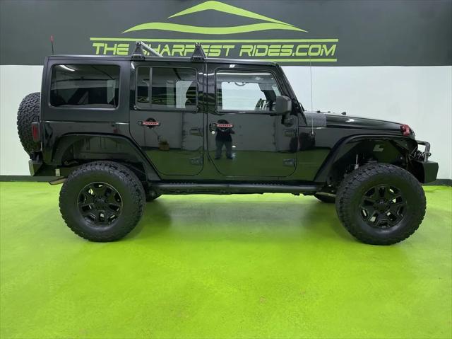 used 2015 Jeep Wrangler Unlimited car, priced at $18,988