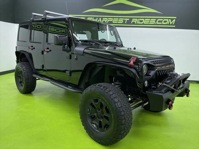 used 2015 Jeep Wrangler Unlimited car, priced at $18,988