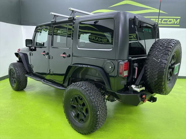 used 2015 Jeep Wrangler Unlimited car, priced at $18,988