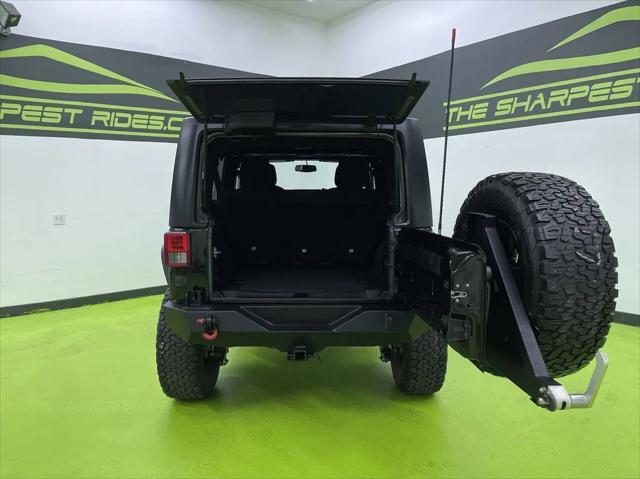 used 2015 Jeep Wrangler Unlimited car, priced at $18,988