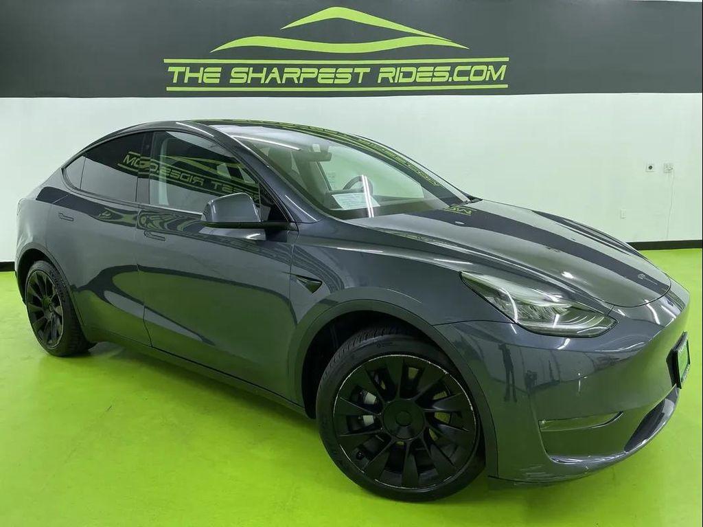 used 2021 Tesla Model Y car, priced at $27,988