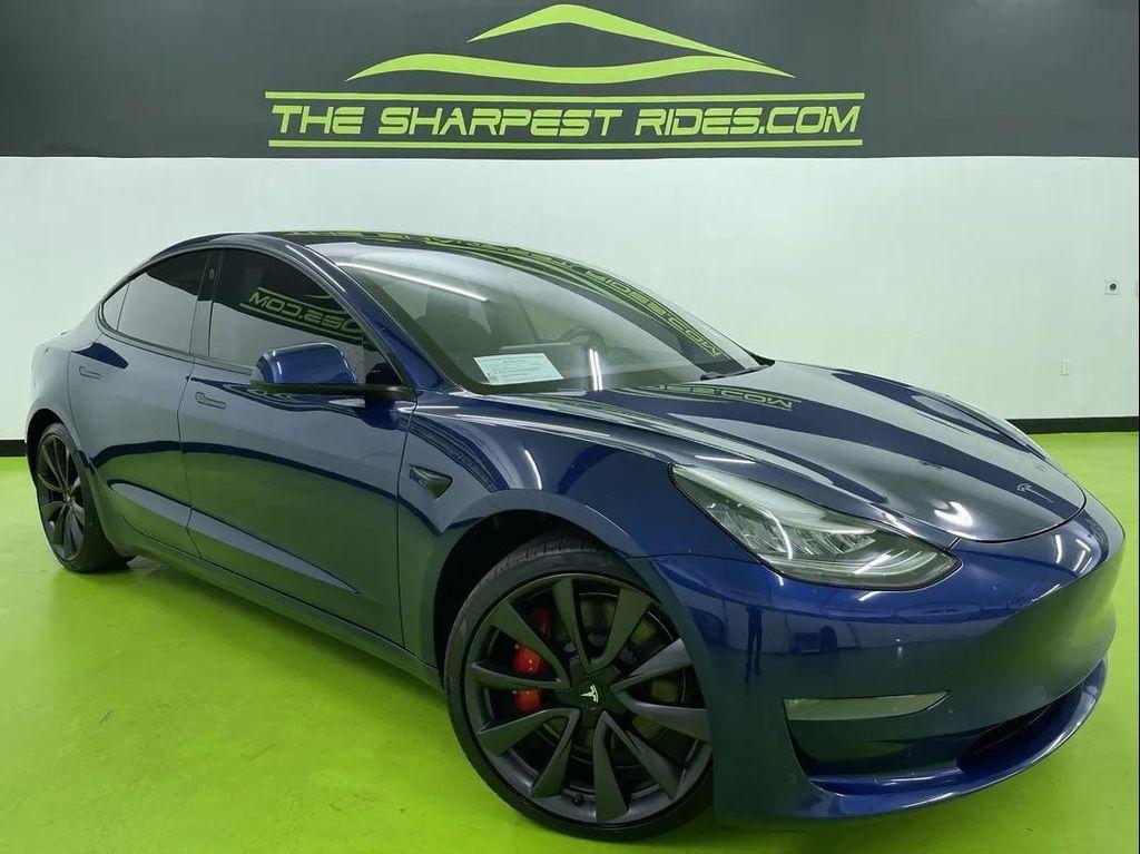 used 2020 Tesla Model 3 car, priced at $25,988