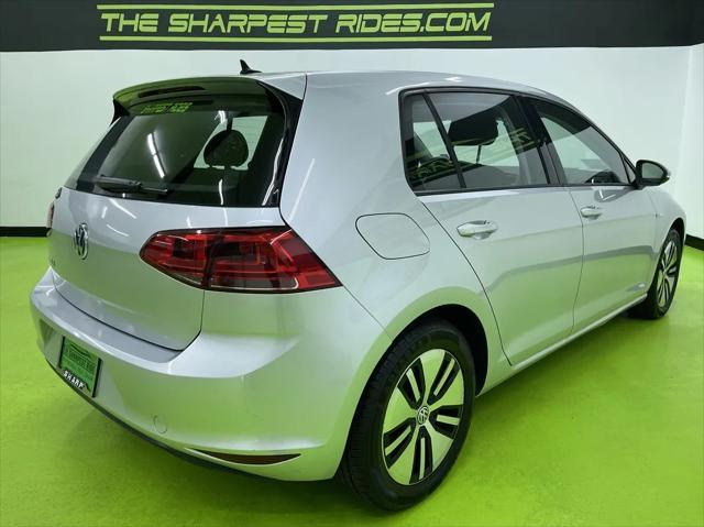 used 2016 Volkswagen e-Golf car, priced at $9,988