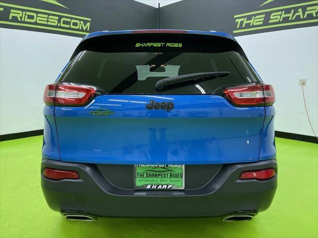 used 2017 Jeep Cherokee car, priced at $13,988