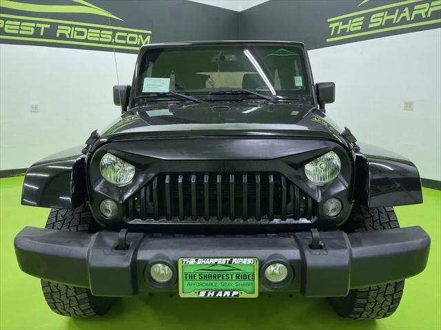 used 2016 Jeep Wrangler Unlimited car, priced at $18,988