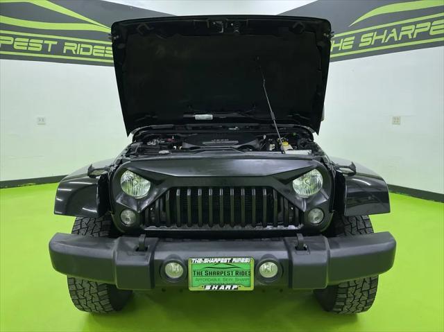 used 2016 Jeep Wrangler Unlimited car, priced at $18,988