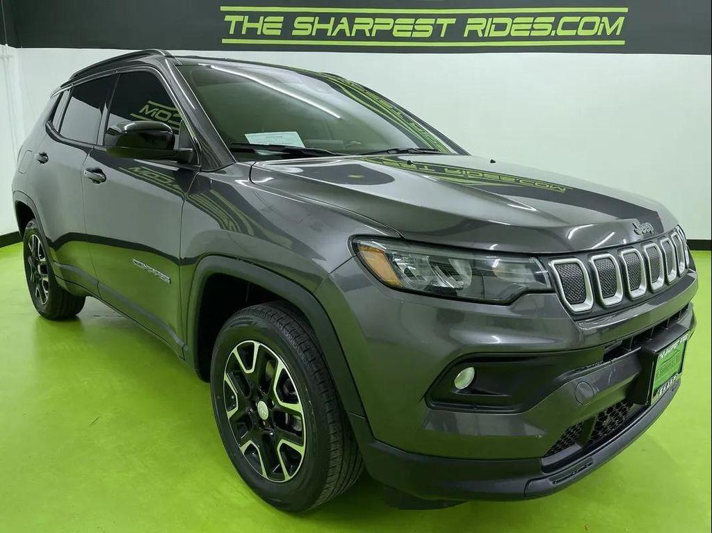 used 2022 Jeep Compass car, priced at $21,988