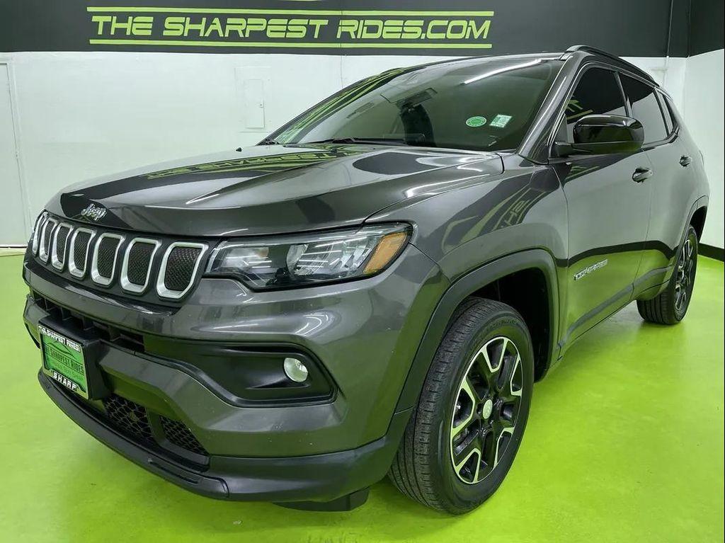 used 2022 Jeep Compass car, priced at $21,988