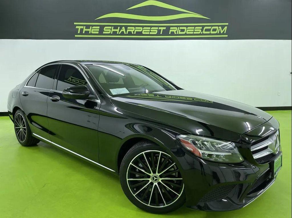 used 2021 Mercedes-Benz C-Class car, priced at $23,488