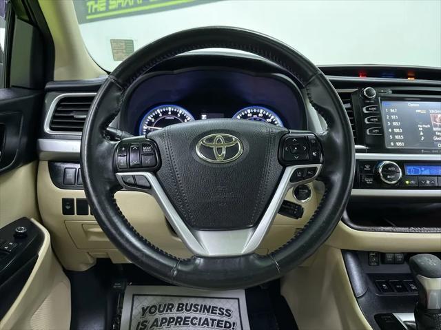 used 2017 Toyota Highlander car, priced at $23,988
