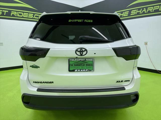 used 2017 Toyota Highlander car, priced at $23,988