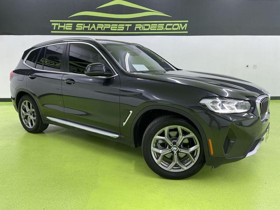 used 2022 BMW X3 car, priced at $37,487