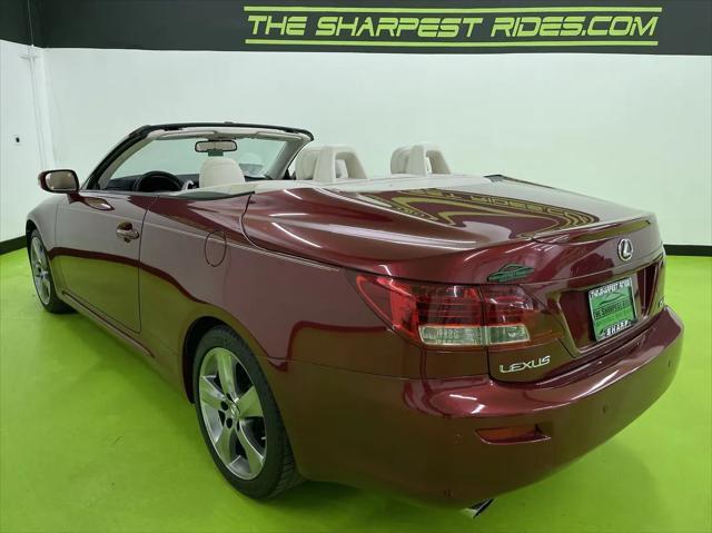 used 2010 Lexus IS 250C car, priced at $13,988