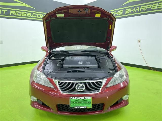 used 2010 Lexus IS 250C car, priced at $13,988
