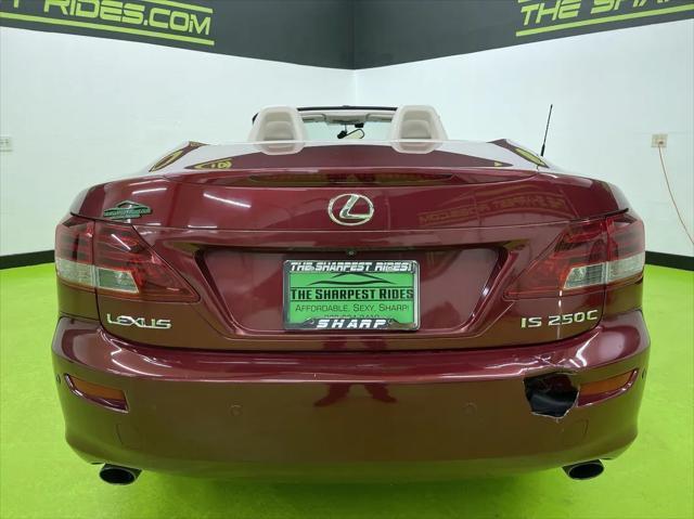 used 2010 Lexus IS 250C car, priced at $13,988