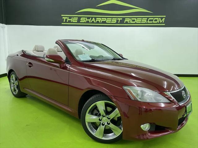 used 2010 Lexus IS 250C car, priced at $13,988
