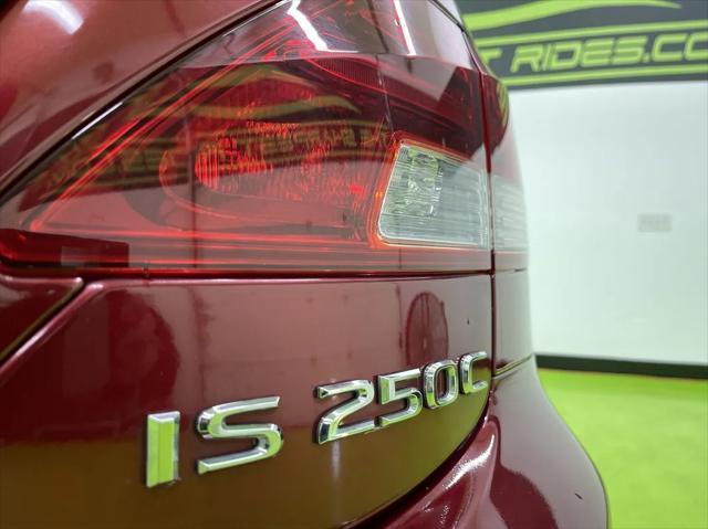 used 2010 Lexus IS 250C car, priced at $13,988