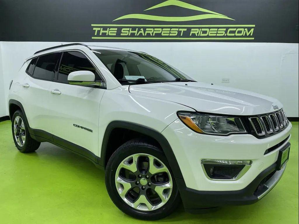 used 2021 Jeep Compass car, priced at $17,988