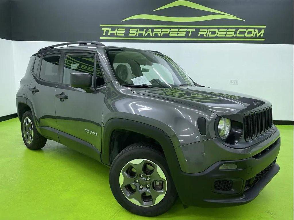 used 2017 Jeep Renegade car, priced at $11,988