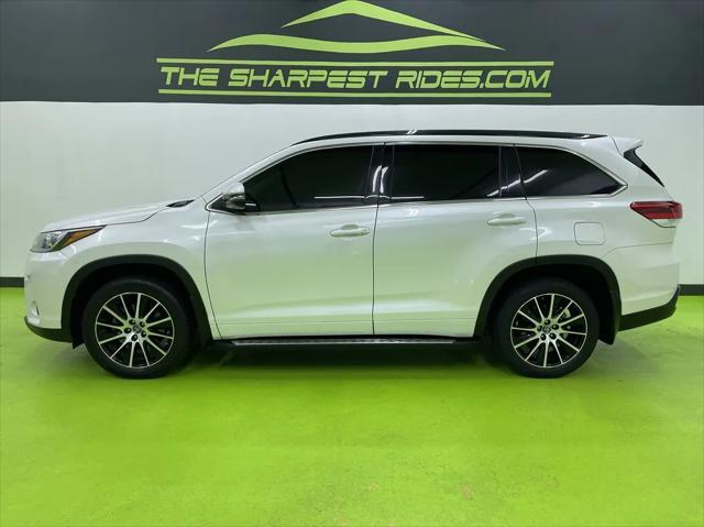 used 2017 Toyota Highlander car, priced at $19,988