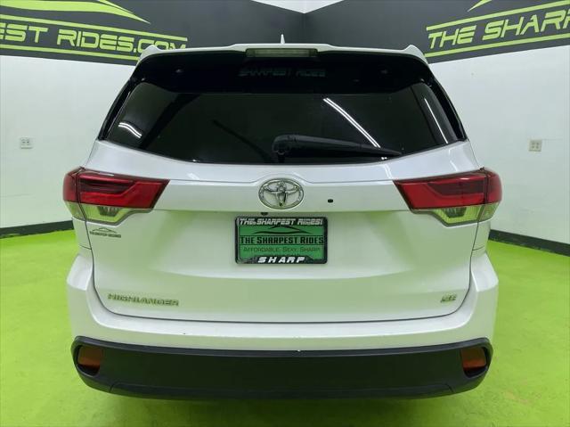 used 2017 Toyota Highlander car, priced at $19,988