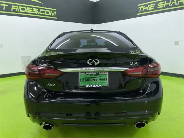 used 2019 INFINITI Q50 car, priced at $23,988