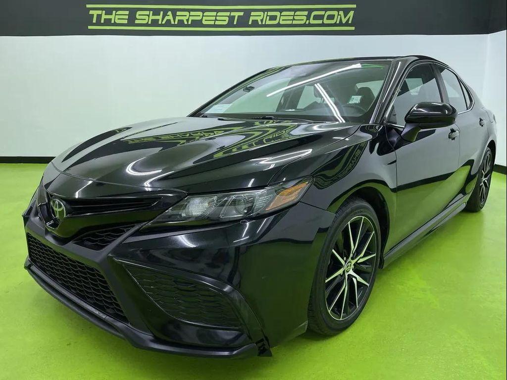 used 2021 Toyota Camry car, priced at $20,988