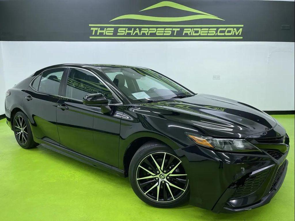 used 2021 Toyota Camry car, priced at $20,988