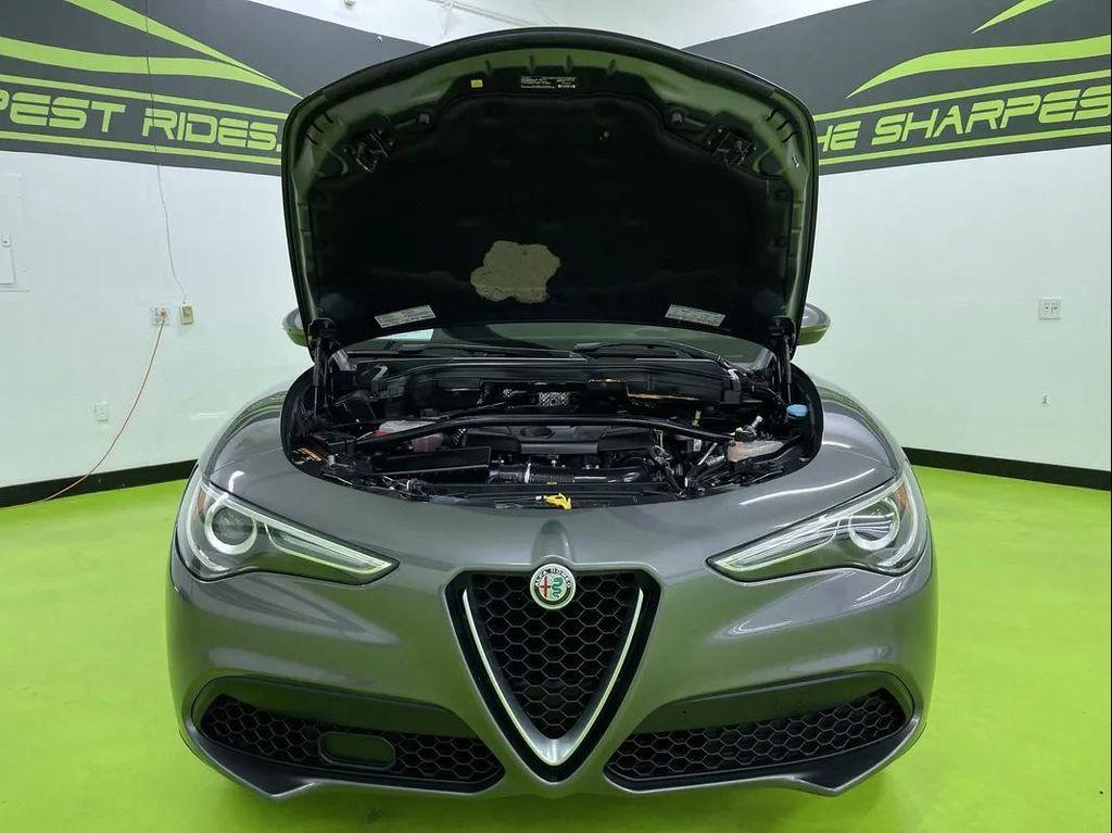 used 2018 Alfa Romeo Stelvio car, priced at $15,988
