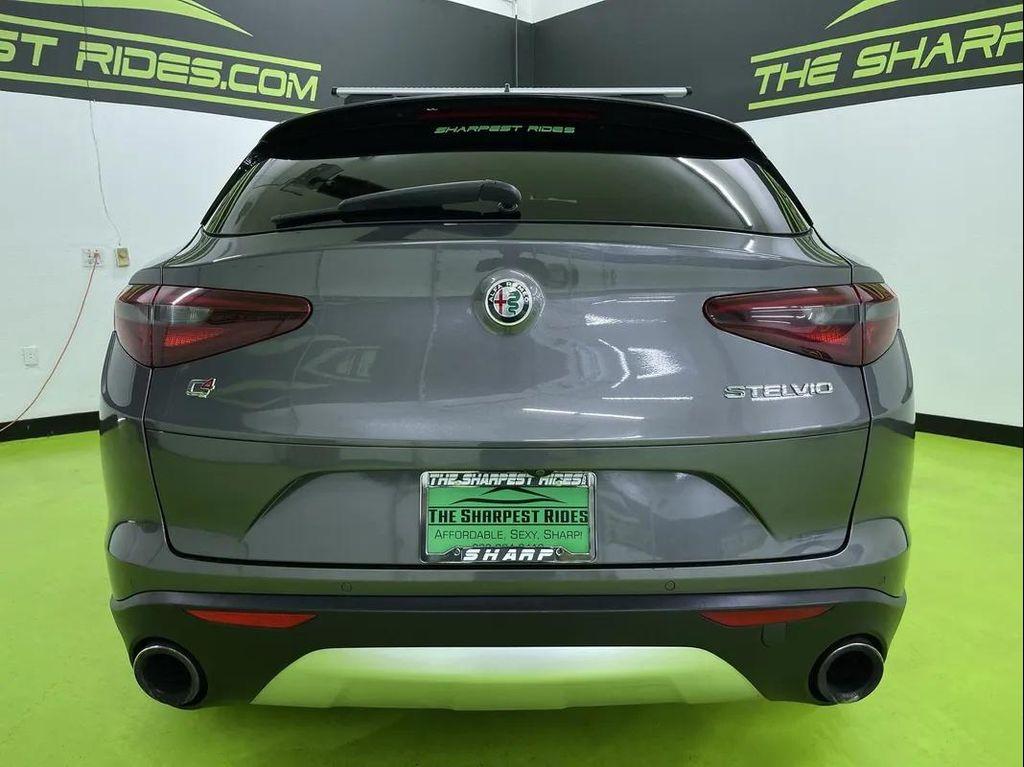 used 2018 Alfa Romeo Stelvio car, priced at $15,988