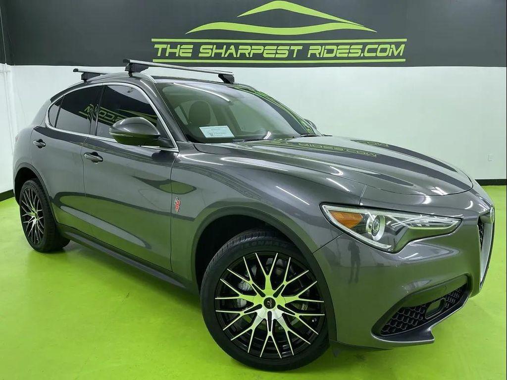 used 2018 Alfa Romeo Stelvio car, priced at $15,988