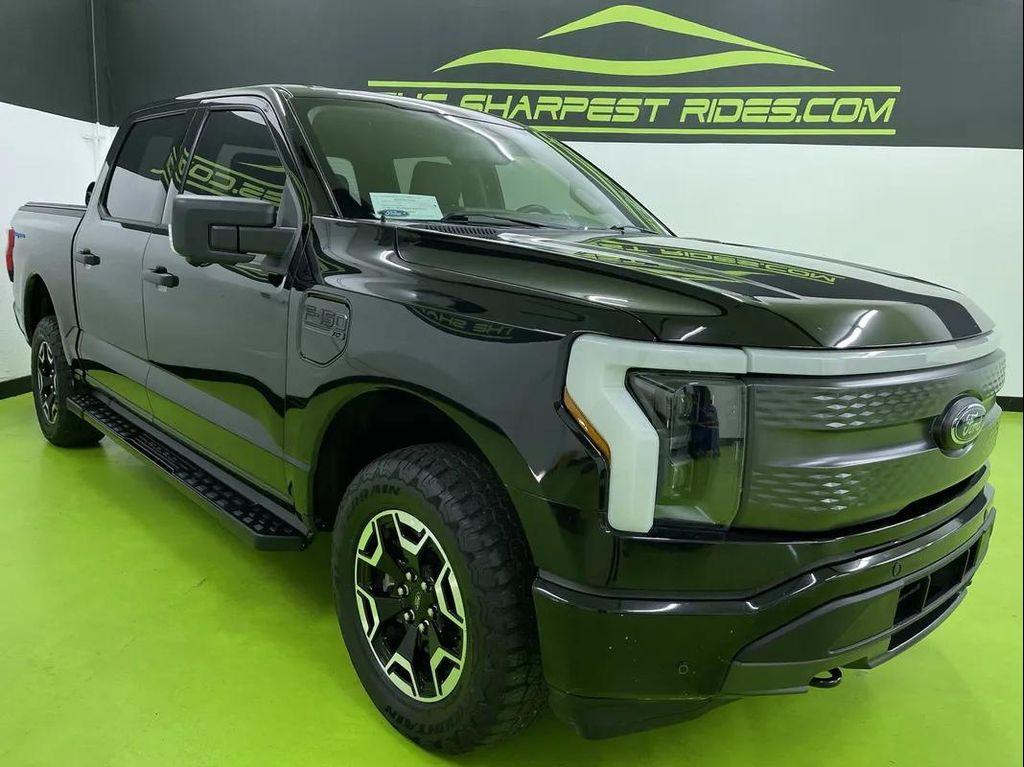used 2022 Ford F-150 Lightning car, priced at $29,988