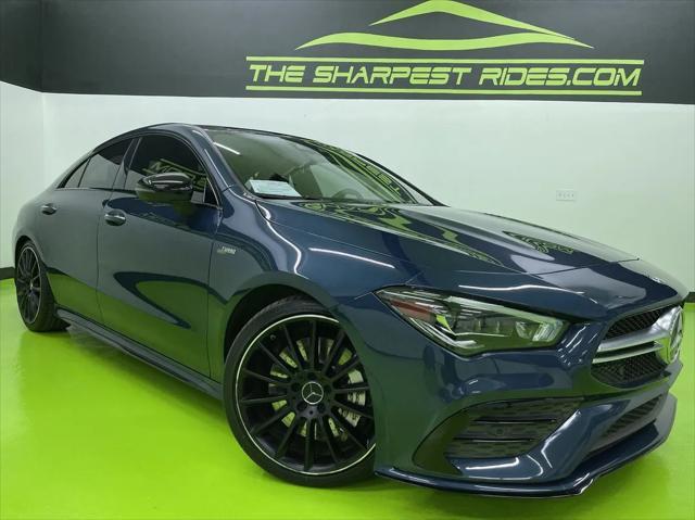 used 2020 Mercedes-Benz AMG CLA 35 car, priced at $34,988