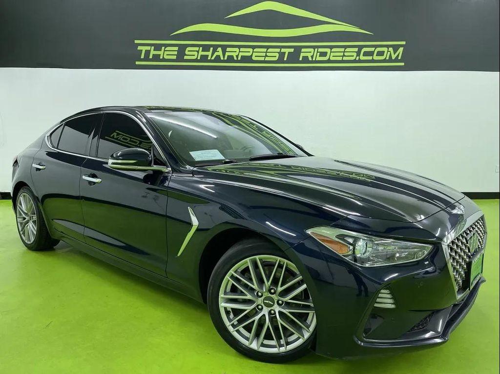 used 2020 Genesis G70 car, priced at $18,988